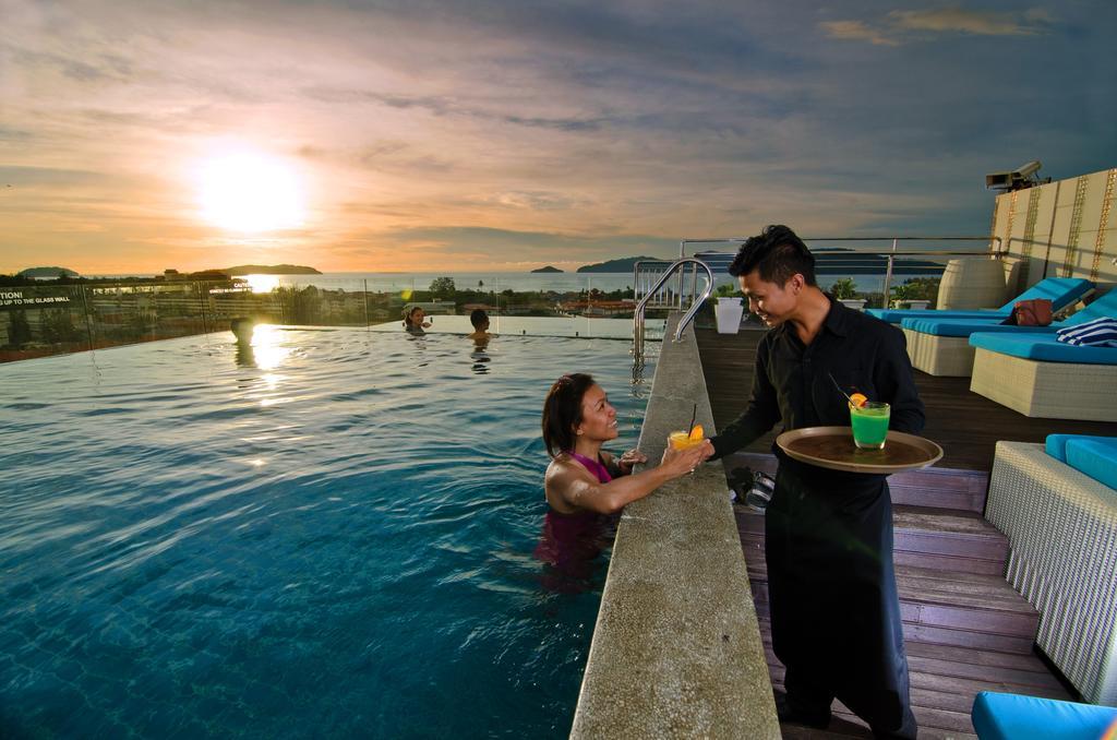 C'Haya Hotel Kota Kinabalu Kültér fotó