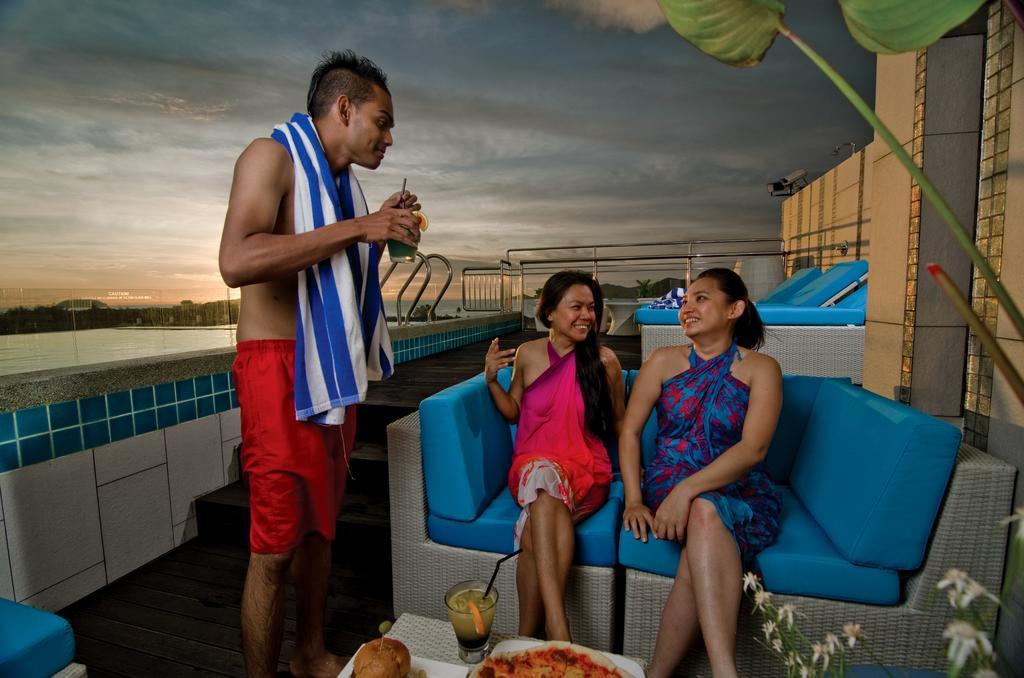 C'Haya Hotel Kota Kinabalu Kültér fotó