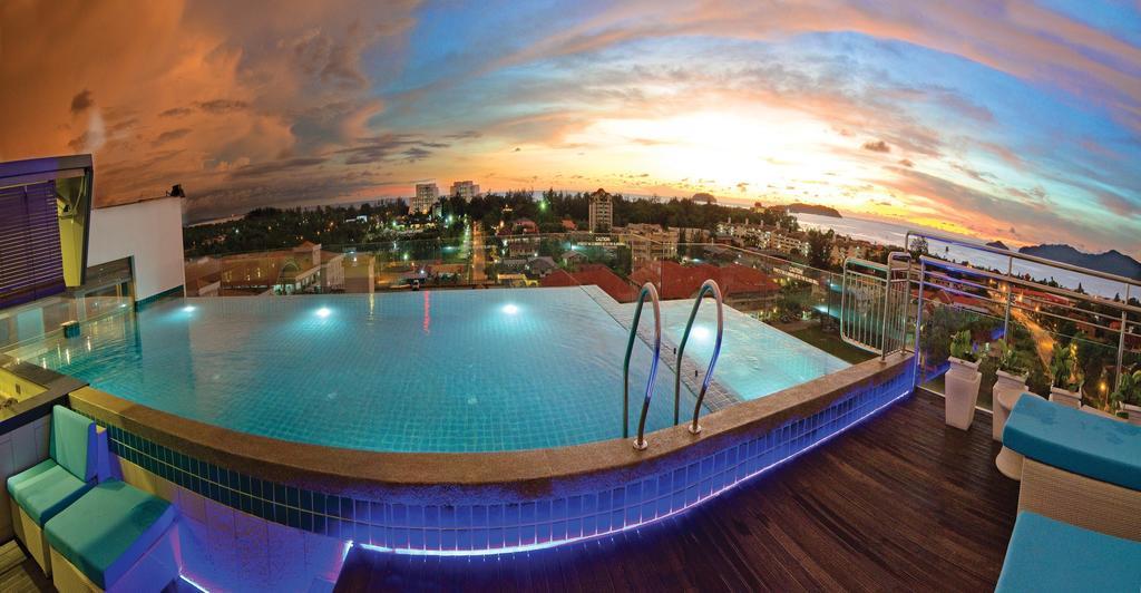 C'Haya Hotel Kota Kinabalu Kültér fotó
